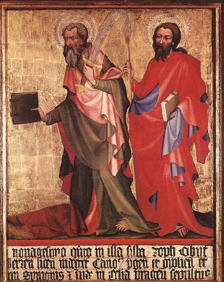 unknow artist St Bartholomew and St Thomas France oil painting art